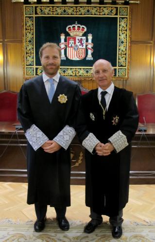 Acto de Juramento ascenso a la categoría de magistrado